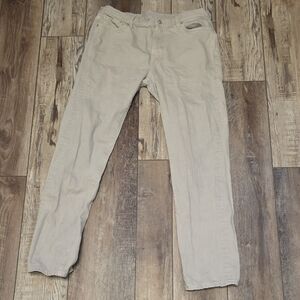 NWOT Men's Kelly Slater's Outerknown Jean's in color Sand. Size 36" x 32.5"